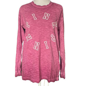 Women's PINK Long Sleeve T-Shirt XS Pink